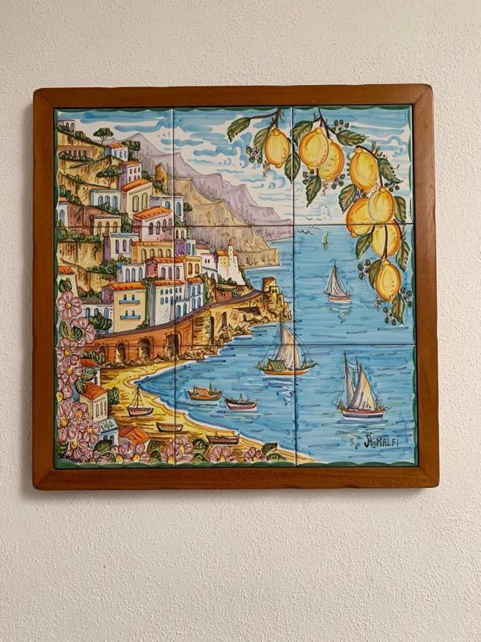 Ferienwohnung Casa Ausilia Bilocale Amalfi Exterior foto